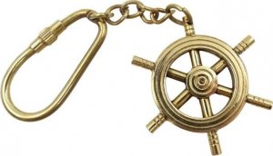 Breloczek Brelok do kluczy Koło Sterowe - NC1525 3