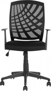 Krzesło biurowe Beliani Krzesło biurowe regulowane czarne BONNY! 3