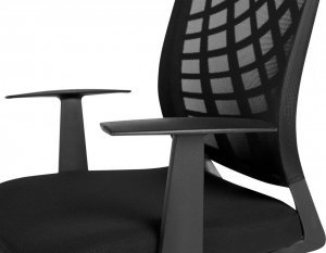 Krzesło biurowe Beliani Krzesło biurowe regulowane czarne BONNY! 9