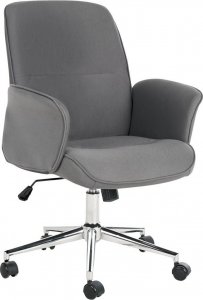 Krzesło biurowe Beliani Lumarko Krzesło biurowe regulowane szare RAVISHING! 1