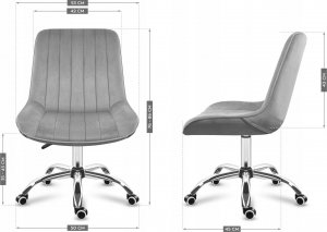 Fotel Obrotowy Biurowy Mark Adler Future 3.5 Welur 7