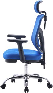 Krzesło biurowe Angel jOkasta Niebieskie 3