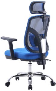 Krzesło biurowe Angel jOkasta Niebieskie 4