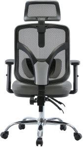 Krzesło biurowe Angel jOkasta Szare 5