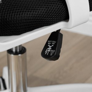 Krzesło biurowe Szchara Białe 13