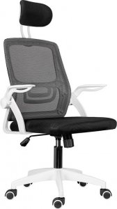 Krzesło biurowe Szchara Białe 4