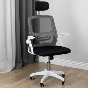 Krzesło biurowe Szchara Białe 9