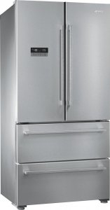 Lodówka Smeg NAS RTV AGD Lodówka french door Smeg FQ55FXDF 182 cm INOX 1