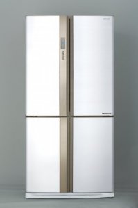 Lodówka Sharp NAS RTV AGD Lodówka French door Sharp SJ-EX820F2-WH BIAŁA 1