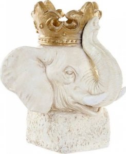 DKD Home Decor Doniczka DKD Home Decor Słoń Włókno szklane Beżowy (43 x 37 x 51 cm) 1