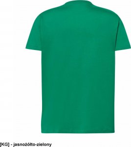 JHK Premium T-shirt JHK TSRA 190 - męski z krótkim rękawem, wzmocniony lycrą ściągacz, 98% bawełna, 2% poliester, 190g - zieleń butelkowa 4XL 17