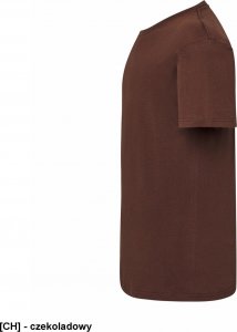 JHK Premium T-shirt JHK TSRA 190 - męski z krótkim rękawem, wzmocniony lycrą ściągacz, 98% bawełna, 2% poliester, 190g - zieleń butelkowa 4XL 44