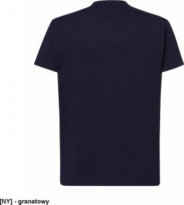 JHK Premium T-shirt JHK TSRA 190 - męski z krótkim rękawem, wzmocniony lycrą ściągacz, 98% bawełna, 2% poliester, 190g - zieleń butelkowa 4XL 5