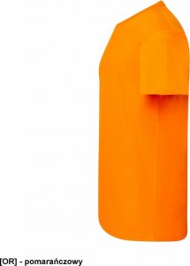 JHK Premium T-shirt JHK TSRA 190 - męski z krótkim rękawem, wzmocniony lycrą ściągacz, 98% bawełna, 2% poliester, 190g - zieleń butelkowa 4XL 52