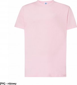 JHK Premium T-shirt JHK TSRA 190 - męski z krótkim rękawem, wzmocniony lycrą ściągacz, 98% bawełna, 2% poliester, 190g - zieleń butelkowa 4XL 82