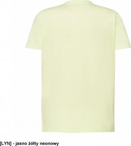 JHK T-shirt JHK TSRA 150 - męski z krótkim rękawem wzmocniony lycrą ściągacz, 100% bawełna, 155-160g - zieleń butelkowa XS 138