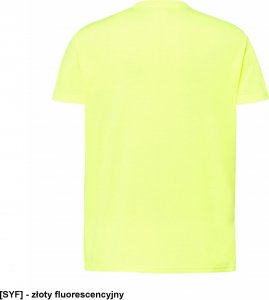 JHK T-shirt JHK TSRA 150 - męski z krótkim rękawem wzmocniony lycrą ściągacz, 100% bawełna, 155-160g - zieleń butelkowa XS 18