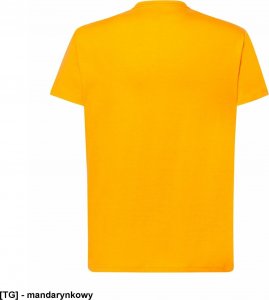 JHK T-shirt JHK TSRA 150 - męski z krótkim rękawem wzmocniony lycrą ściągacz, 100% bawełna, 155-160g - zieleń butelkowa XS 21