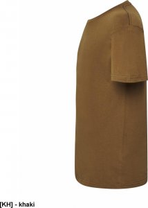 JHK T-shirt JHK TSRA 150 - męski z krótkim rękawem wzmocniony lycrą ściągacz, 100% bawełna, 155-160g - zieleń butelkowa XS 24