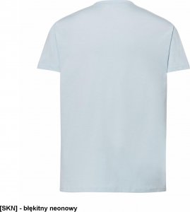 JHK T-shirt JHK TSRA 150 - męski z krótkim rękawem wzmocniony lycrą ściągacz, 100% bawełna, 155-160g - zieleń butelkowa XS 39