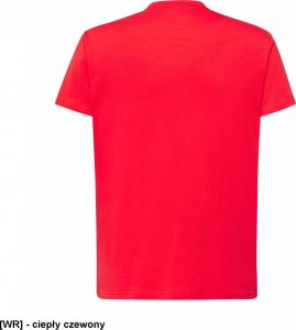 JHK T-shirt JHK TSRA 150 - męski z krótkim rękawem wzmocniony lycrą ściągacz, 100% bawełna, 155-160g - zieleń butelkowa XS 47