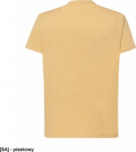 JHK T-shirt JHK TSRA 150 - męski z krótkim rękawem wzmocniony lycrą ściągacz, 100% bawełna, 155-160g - zieleń butelkowa XS 50