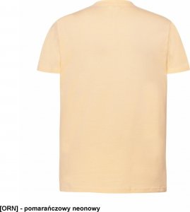 JHK T-shirt JHK TSRA 150 - męski z krótkim rękawem wzmocniony lycrą ściągacz, 100% bawełna, 155-160g - zieleń butelkowa XS 56