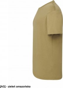 JHK T-shirt JHK TSRA 150 - męski z krótkim rękawem wzmocniony lycrą ściągacz, 100% bawełna, 155-160g - zieleń butelkowa XS 6