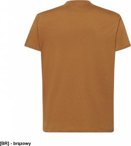 JHK T-shirt JHK TSRA 150 - męski z krótkim rękawem wzmocniony lycrą ściągacz, 100% bawełna, 155-160g - zieleń butelkowa XS 71