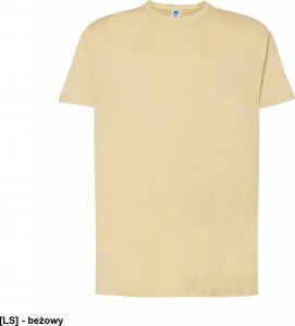 JHK T-shirt JHK TSRA 150 - męski z krótkim rękawem wzmocniony lycrą ściągacz, 100% bawełna, 155-160g - zieleń butelkowa XS 76