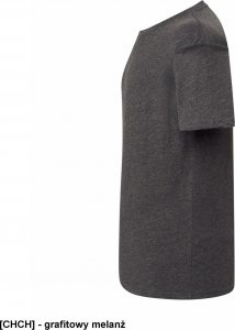 JHK T-shirt JHK TSRA 150 - męski z krótkim rękawem wzmocniony lycrą ściągacz, 100% bawełna, 155-160g - zieleń butelkowa XS 88