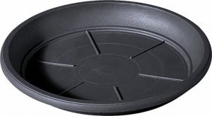 Deroma DEROMA Spodek do doniczki Day R Antracyt - 45 cm 1