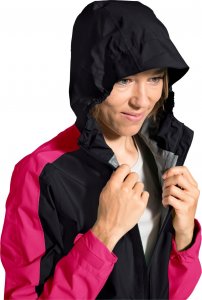 Vaude Kurtka przeciwdeszczowa sportowa damska Moab II - czarna 40 6