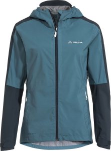 Vaude Kurtka przeciwdeszczowa sportowa damska Moab Rain II - niebieska 40 2