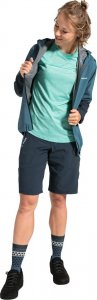 Vaude Kurtka przeciwdeszczowa sportowa damska Moab Rain II - niebieska 40 4