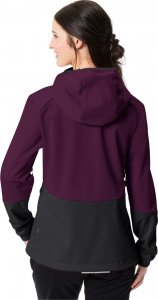 Vaude Kurtka softshell sportowa damska Tremalzo - fioletowa 40 2