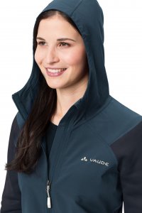 Vaude Kurtka sportowa damska z wełną Vaude Tremalzo - granatowa 36 4