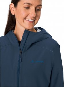 Vaude Kurtka przeciwdeszczowa sportowa damska Yaras IV - granatowa 36 4
