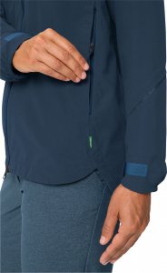 Vaude Kurtka przeciwdeszczowa sportowa damska Yaras IV - granatowa 40 5