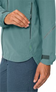 Vaude Kurtka przeciwdeszczowa sportowa damska Vaude Yaras IV - zielona 36 5