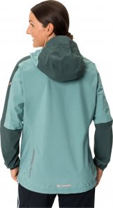 Vaude Kurtka przeciwdeszczowa sportowa damska Vaude Moab Rain II - zielona 38 2