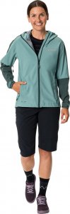 Vaude Kurtka przeciwdeszczowa sportowa damska Vaude Moab Rain II - zielona 38 3