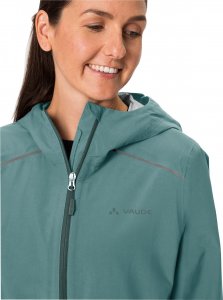 Vaude Kurtka przeciwdeszczowa sportowa damska Vaude Yaras IV - zielona 38 4