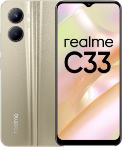 Smartfon Realme C33 4/64GB Złoty  (S0442533) 1