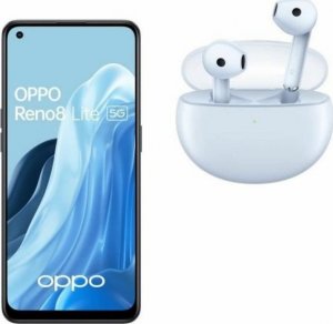 Smartfon Oppo Reno8 Lite + Enco Air 2 5G 8/128GB Czarny  (S7181880) 1