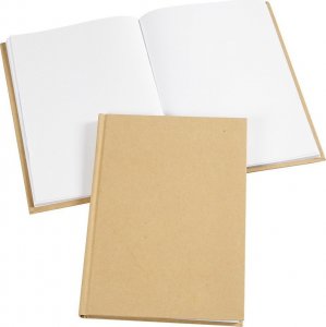 Notatnik A5 z okładką z papier-mache 1