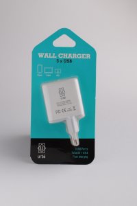Ładowarka Urbii Ładowarka sieciowa ścienna 3x USB Urbii 3