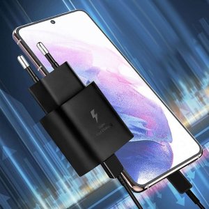 Ładowarka 4kom.pl Ładowarka sieciowa szybka USB-C Type C PD 18W 3A Czarna 5