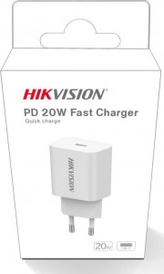 Ładowarka Hikvision Ładowarka sieciowa HIKVISION HS-FC20-E1C01A 1x USB Type-C PD 20W 4