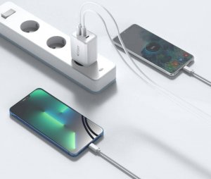 Ładowarka Tech-Protect Ładowarka sieciowa Tech-protect C65W 3-port Network Charger PD 65W QC 3.0 Black 6